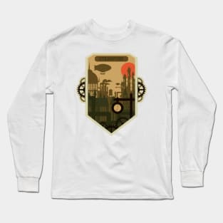 Steampunk sunset Long Sleeve T-Shirt